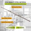 700mm Linear Rail Guide MGN12 Linear Rail with 2 Stainless Steel MGN12H Carriage Blocks for 3D Printers, CNC Machine Upgrade, Machining and Other Line