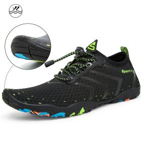 Light And Portable Beach Wading Shoes (Option: Black-41)