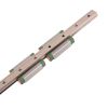 MGN12H Linear Rail Guide with 2 Stainless Steel Carriage Blocks for 3D Printers, CNC Machine Upgrade, Machining and Other Linear Motion Measurement Eq