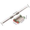MGN12H Linear Rail Guide with 2 Stainless Steel Carriage Blocks for 3D Printers, CNC Machine Upgrade, Machining and Other Linear Motion Measurement Eq